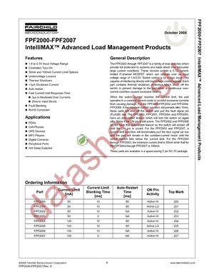 FPF2001 datasheet  